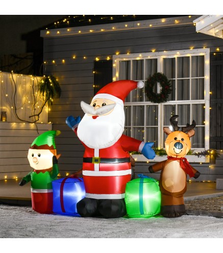Inflable de Navidad