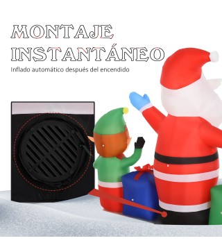Inflable de Navidad