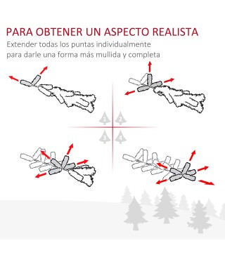 Árbol Artificial de Navidad