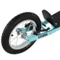 Scooter Patinete para Niños Mayores de 5 Años con 2 Neumáticos de Caucho Inflable con Doble Freno Manillar Ajustable en Altura S