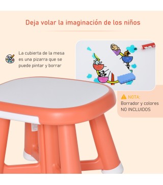 Conjunto de Mesa y Sillas Infantiles