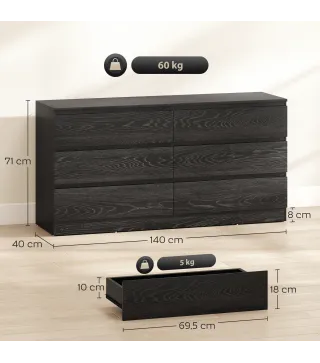 Cómoda para Dormitorio