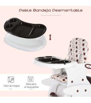 Silla Elevada para Bebé