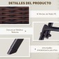 Conjunto de 3 Piezas de Ratán Conjunto de 3 Piezas de Ratán