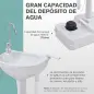 Lavamanos Portátil Estación de Lavado para Actividades al Aire Libre y Camping con Tanque de Agua de 17L Dispensador de Jabón To