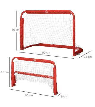 Set de 2 Porterías Plegables de Fútbol