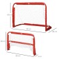 Set de 2 Porterías Plegables de Fútbol