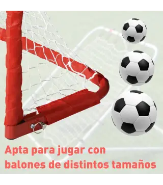 Set de 2 Porterías Plegables de Fútbol