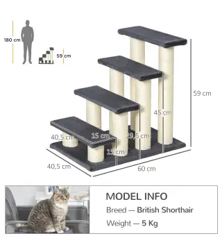 Escalera para Mascotas