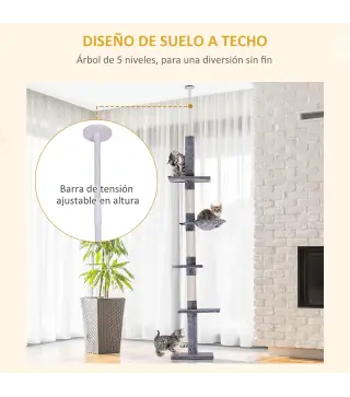 Árbol para gatos