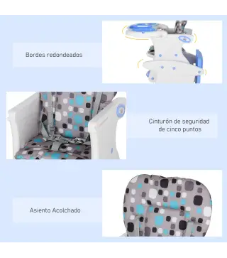 Silla Elevada para Bebé
