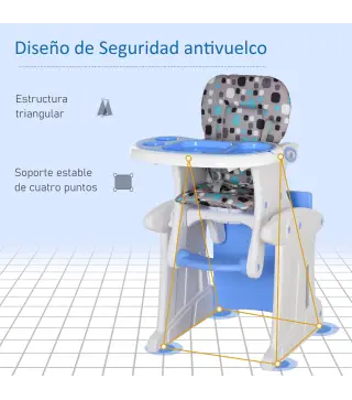 Silla Elevada para Bebé