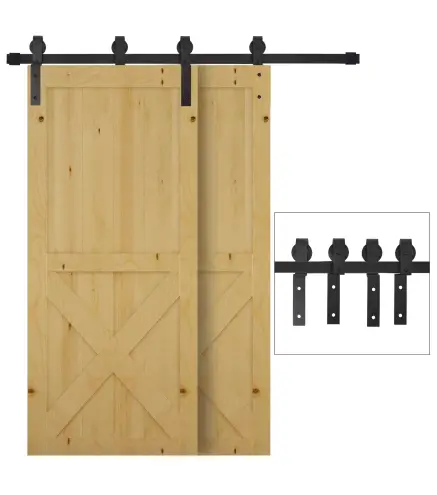 Juego de Herrajes para Puerta Corredera