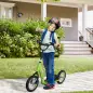 Patinete para Niños Mayores de 5 Años Scooter 2 Neumáticos Inflables de Caucho con Frenos Manillar Ajustable Pedal Antideslizant