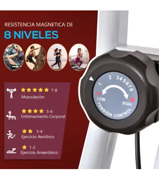 Bicicleta para ejercicios de forma X