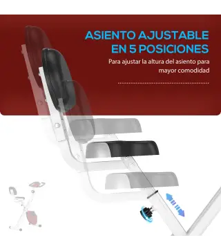 Bicicleta para ejercicios de forma X