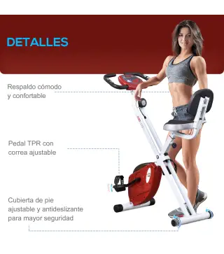 Bicicleta para ejercicios de forma X