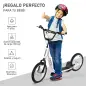 Patinete para Niños +5 Años, Patinete Infantil de 2 Ruedas, con Manillar Ajustable en Altura, 2 Neumáticos de Caucho Inflable, D Patinete para Niños +5 Años, Patinete Infantil de 2 Ruedas, con Manillar Ajustable en Altura, 2 Neumáticos de Caucho Inflable, D
