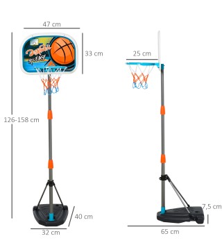 Canasta de Baloncesto con Soporte