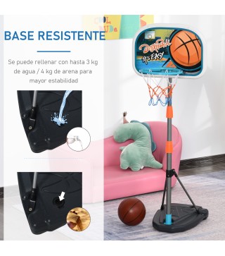 Canasta de Baloncesto con Soporte