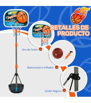 Canasta de Baloncesto con Soporte
