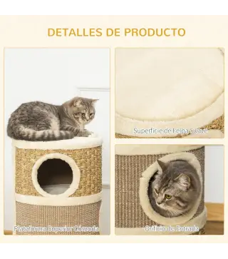 Barril Rascador para Gatos