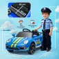 Coche Eléctrico para Niños con Licencia RUF CTR 3 Clubsport Mando a Distancia Motor Doble Sirena Ruedas Auxiliares Azul