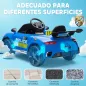 Coche Eléctrico para Niños con Licencia RUF CTR 3 Clubsport Mando a Distancia Motor Doble Sirena Ruedas Auxiliares Azul