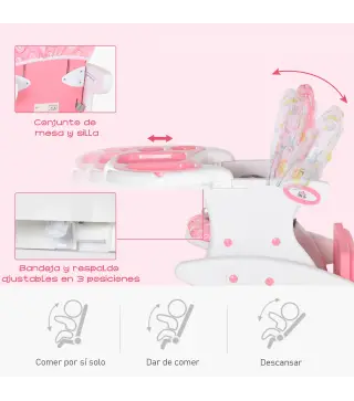 Silla Elevada para Bebé