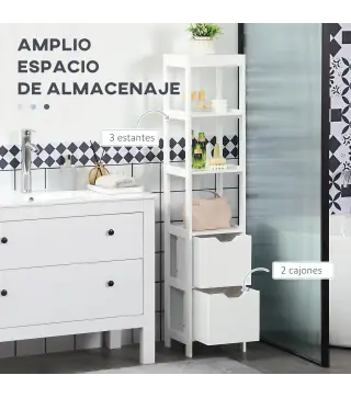 Armario Alto de Baño