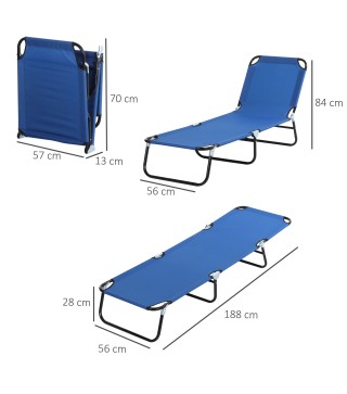 Tumbona Plegable