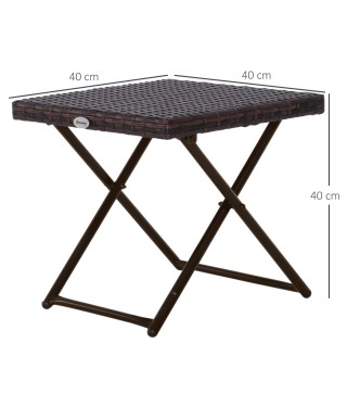 Mesa Cuadrada Plegable