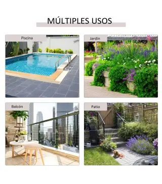 Mesa Cuadrada Plegable