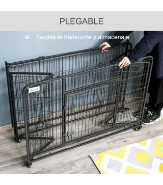 Jaula de Metal para Perros