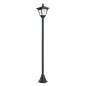 Farola Solar Exterior Luz Solar Exterior Jardín Lámpara de Pie con Apagado Automático IP44 para Exteriores Patio Terraza 15x15x1