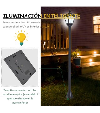 Farol Solar de Jardín