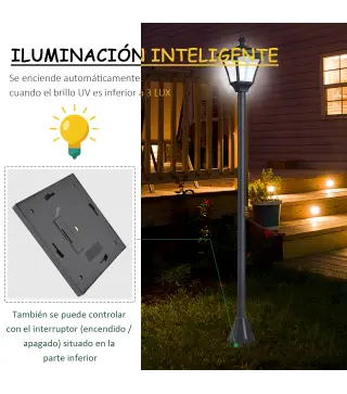 Farol Solar de Jardín