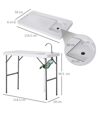 Mesa Plegable de Picnic