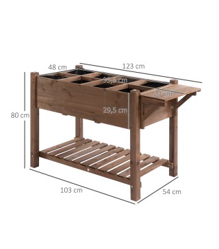 Huerto Urbano de Madera