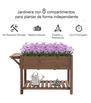 Huerto Urbano de Madera