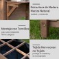 Huerto Urbano de Madera