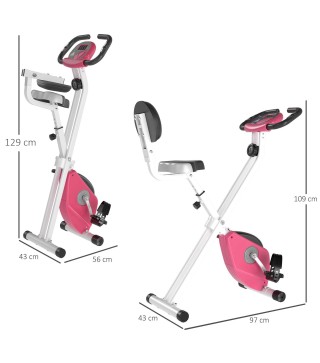 Bicicleta para ejercicios de forma X