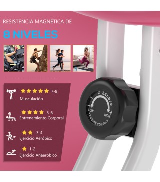 Bicicleta para ejercicios de forma X