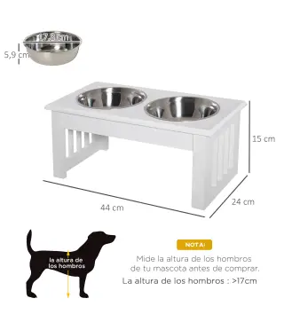 Comedero Elevado para Perros