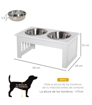 Comedero Elevado para Perros