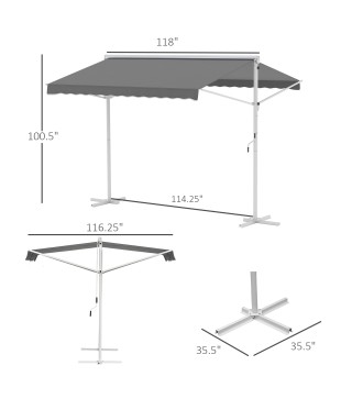 Toldo de Pie