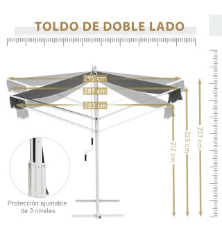 Toldo de Pie