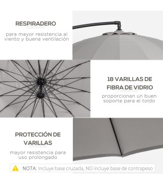 Sombrilla de Jardín