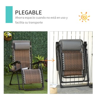Tumbona Plegable
