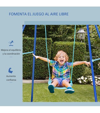 Columpio de Metal para Niños